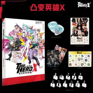 To Be Hero X 만화 공식 아트북에는 전에 공개되지 않은 캐릭터 디자인 스케치가 포함되어 있으며, 무료 사은품 아트북도 함께 제공됩니다.