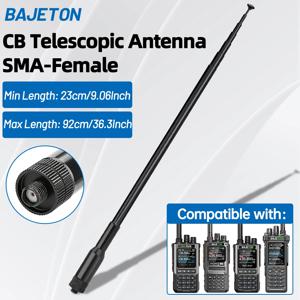 BAJETON CB-05 27MHZ 워키 토키 SMA-여성 CB 라디오 안테나 BAJETON BJ-9000 BJ-7800 BJ-8300 Radtel RT-950PRO RT-900 라디오용