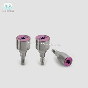 6ps 티타늄 힐링 어바튬, 노벨 임플란트 시스템과 호환 가능, OEM 제공, 노벨 액티브용 치과 임플란트 힐링 캡
