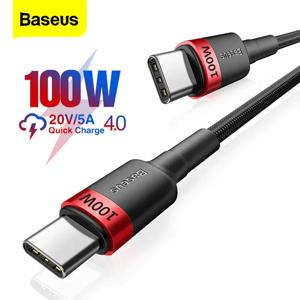 베이스어스 100W USB C to USB 타입 C 케이블 PD 고속 충전기 코드 5A USB-C 타입 C 케이블 아이폰17 맥북 삼성 샤오미용