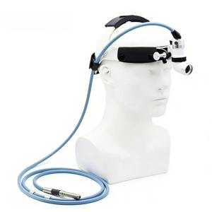 현대 의료용 메디이지 LED 광섬유 헤드라이트(2m 울프 라이트 가이드 케이블 포함) 치과, 수의학, 이비인후과용
