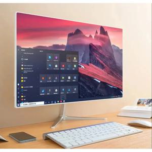 팩토리 23.8인치 비즈니스 올인원 컴퓨터 코어 i3 i5 i7 노트북 RAM 8G 16G SSD 128G 256G 512G 베어본 올인원 PC 데스크탑