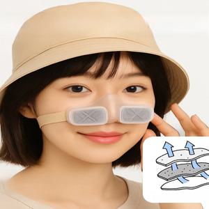 비스페놀 A 프리 실리콘 코 마스크, 싱글/더블 밸브, 꽃가루 방지, 먼지 방지, 성인용 가정용