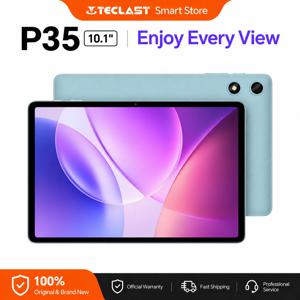 테클라스트 P35 태블릿, 10.1인치, 안드로이드 16, 제미니 AI, 3GB+32GB, 옥타 코어, 와이드바인 L1, 넷플릭스 지원, 6000mAh 배터리, Wi-Fi 5, 블루투스 5.0, 듀얼 스피커