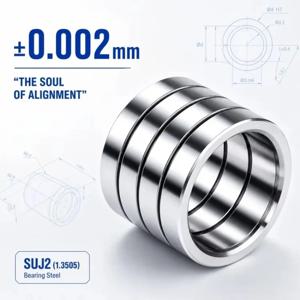 고정밀 SUJ2 가이드 부싱 1.3505 다이 부시 52100 베어링 스틸 슬리브 (스탬핑 다이용, 펀치 DIN ISO 교체용)