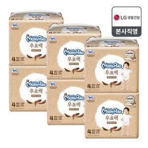 마미포코 무표백 팬티형 기저귀 여아용 대형 24P X 6팩(1BOX)