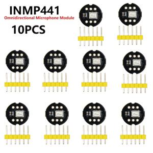 1-10개 INMP441 전방향 마이크 모듈 I2S 인터페이스 저전력 MEMS 고정밀 디지털 출력 센서 모듈 XZG