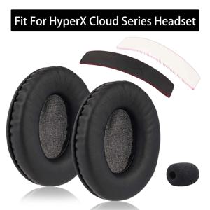 HyperX Cloud Alpha / Core / Stinger / Flight / FlightS / Silver / X / Pro / I / II 게임용 헤드폰 이어패드용 이어패드