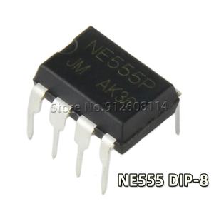 10/50/100 개/몫 NE555P NE555N DIP8 NE555 DIP-8 555 정밀 타이머 IC 칩