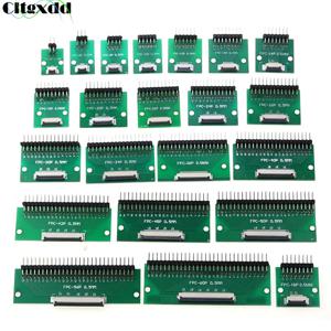 1pcs FPC/FFC 어댑터 보드 0.5mm ~ 2.54mm 커넥터 이중 행 스트레이트 바늘 4/6/8/10/12/14/15/16/18/20/22/24/26/30/34/36 핀