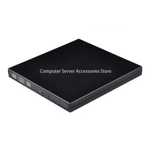 DVD 인클로저 커버 IDE SATA 12.7MM 슬림 DVD CD DVD-ROM 케이스 드라이브 박스 USB 2.0 SATA 노트북 노트북 컴퓨터 용 외장 드라이브