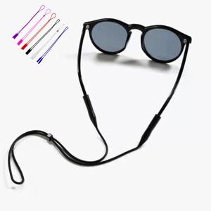 3Pcs 조정 가능한 탄성 실리콘 안경 스트랩 선글라스 체인 스포츠 Anti-Slip 문자열 안경 밧줄 밴드 코드 홀더 레이스