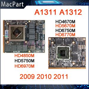 기존 HD4670M HD5670M HD6750M HD6770M HD4850M HD5750M HD6970M iMac A1311 A1312 그래픽 비디오 카드 2009 2010 2011 년