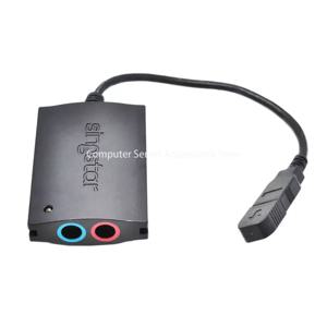PS2 PS3 모델 SCEH-0001 USB 마이크 어댑터 컴퓨터 용 기존 Singstar USB 어댑터 마이크 변환기