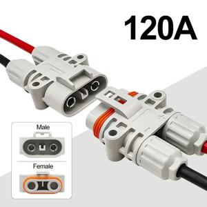 120A 1200V 남성 여성 커넥터 방수 대용량 주차 에어컨 플러그 전기 지게차 발전기 커넥터