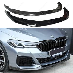 Bmw G30 G31 Lci M 성능 스타일 앞 범퍼 립 스포일러 스플리터 디퓨저 5 시리즈 520i 520d 530i 530d M550i 2021-2023