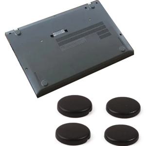 노트북 고무 발, Thinkpad T460S T470S 모델용, 노트북 컴퓨터 액세서리 교체 하단 케이스 커넥터, 15mm, 세트당 4 개