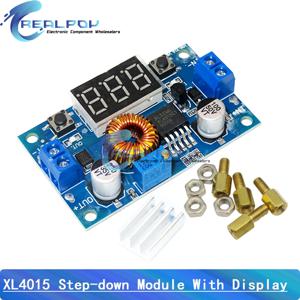 5A 75W XL4015 DC-DC 컨버터 조정 가능한 스텝 다운 모듈 4.0-38V ~ 1.25V-36V DIY 조정 가능한 전원 공급 장치