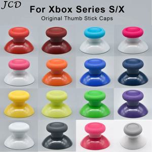 JCD 2PCS Xbox Sereis S X 컨트롤러 썸 스틱 커버 용 기존 3D 아날로그 조이스틱 엄지 스틱 그립 캡 로커 버튼