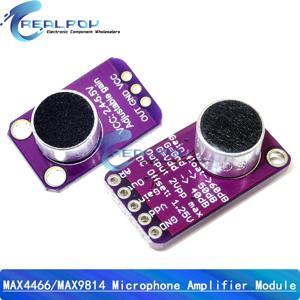 MAX9814 마이크 AGC 앰프 보드 사운드 센서 모듈, 자동 이득 제어 어택, 아두이노 MAX4466 PCB 보드 DIY 키트