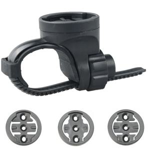 Garmin 용 자전거 핸들 바 컴퓨터 홀더 라운드 튜브 및 플랫 핸들 바 용 Blackbird 자전거 액세서리 용 Bryton 용