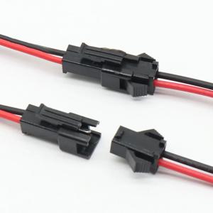 10 쌍 15CM JST SM 2 핀 플러그 암수 와이어 커넥터 와이어 커넥터 케이블 LED 스트립 라이트 테이프 램프 용 피그 테일 플러그