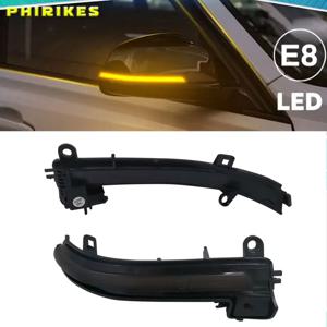 BMW 1 2 3 4 X1 M 시리즈 F20 F30 F34 F36 E84 F87 I3 다이나믹 블랙 LED 방향 지시등 순차 백미러 라이트