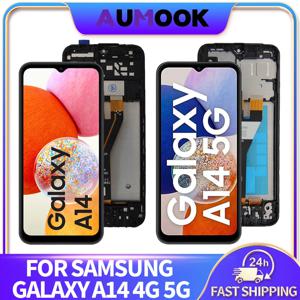 LCD 디스플레이 터치 스크린 디지타이저 어셈블리 패널 교체, 삼성 갤럭시 A14 4G 5G A145F A145P A146B A146P A146U 용