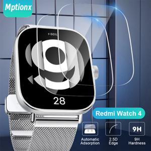 Xiaomi Redmi Watch 4 용 강화 유리 Redmi Watch4 용 SmartWatch HD 화면 보호기 Anti-Scratch Prottiecve 필름 액세서리