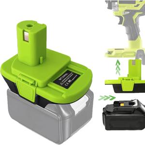 새로운 MT20RNL 배터리 어댑터, Makita 18V 리튬 이온 배터리용 변환기, Ryobi 18V 리튬 이온 배터리용으로 변환됨