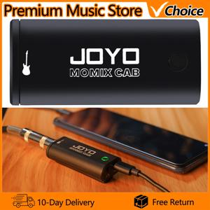 JOYO MOMIX CAB 휴대용 포켓 USB 사운드 카드 기타 헤드폰 녹음 라이브 스트리밍 플러그 앤 플레이 미니 오디오 믹서