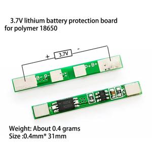 리튬 이온 BMS PCM 배터리 보호 보드, 18650 리튬 이온 리튬 배터리용, 1S 3.7V 3A pcm, 5PCs, 10PCs/로트