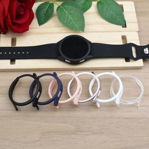 삼성 갤럭시 Watch7 6 5 4 44mm 40mm 보호 케이스 Pc 프레임 유리 보호대 없음 범퍼 갤럭시 시계 케이스 액세서리