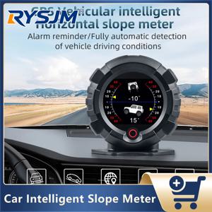X95 자동차 GPS 헤드업 디스플레이 경사계 경사도 측정기 속도계 오프로드 자동차 전압 시계 주행 거리 다기능