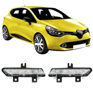 Renault Captur Clio 4 주간 주행 등 2012-2015 왼쪽, 오른쪽 또는 2 Pcs 주간 주행 램프 266003864 R 266059493 R