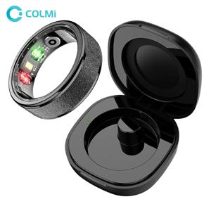 2024 COLMI R10 스마트 링 남성 여성, 충전 케이스가 있는 Smartring, 건강 및 수면 모니터, Xiaomi 전화용 5ATM 방수