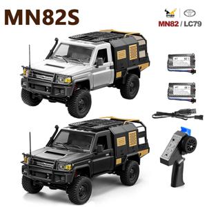 MN82S LC79 MN82Pro MN82T 2.4G 1:12 풀 스케일 픽업 숏 트럭 4륜 구동 등반 자동차 RC카 무선 조종 장난감 크리스마스 선물