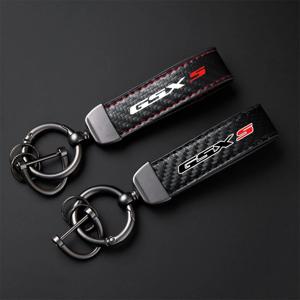 고급 가죽 오토바이 키체인 거치대 키링, 스즈키 GSX-S 1000 GSXS 750 GSX S 1000 F 액세서리