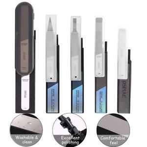 DSPIAE MSF-13 SF-15 SF-16 SF-17 SF-20 연마 블록 유리 파일, 세척 가능한 플라스틱 연마 도구, 취미 세라믹 파일, DIY 아트 도구