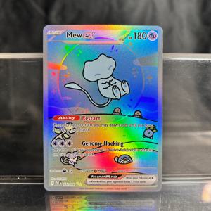홀로그램 게임 트레이딩 컬렉션 PTCG 프록시 카드 Charizard Pikachu Mew EX Singl PKM 포일 카드 Gengar VMAX Skyridge (SK)