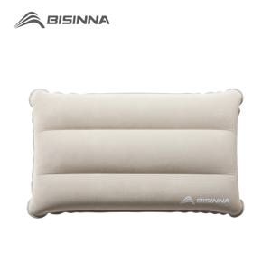 BISINNA 풍선 베개, 휴대용 캠핑 목 베개, 잠자는 여행 하이킹을위한 압축 가능한 접이식 몰려 들고 에어 쿠션