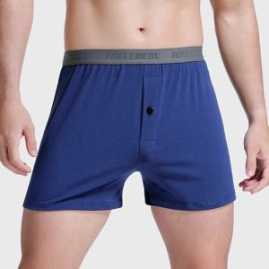 3Pcs 남자 속옷 느슨한 홈 반바지 여름 복서 팬티 얇은 면화 화살표 바지 대형 네 모서리 홈