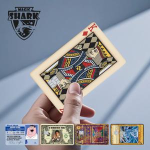 매직 상어 Fashin 킹 포커 머니 게임 컨트롤러 드래곤 3M 무광택 얇은 스티커 필름 스킨 직불 은행 신용 카드