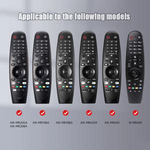 LG AN-MR600 MR650 MR18BA MR19BA MR20GA 매직 리모컨 보호 케이스 스마트 OLED TV 콘솔용 실리콘 케이스