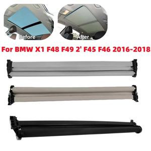 BMW X1 F48 F49 X2 F45 F46 2016-2018 용 1Pcs 자동차 지붕 바이저 파노라마 선 루프 커튼 커버