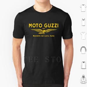 모토구찌 만델로 델 라리오. 1921 T 셔츠 프린트 코튼 Moto Guzzi Guzzi 오토바이 바이커 해골 카페 레이서 이탈리아 국기 이탈리아