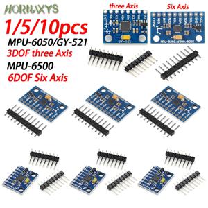 10/1pcs GY-521 MPU-6050 MPU6050 모듈 3 축 아날로그 자이로 센서 + 3 축 가속도계 모듈 MPU6500 6 축 GY-6500