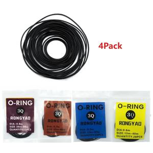 시계 가스켓 0.5mm/0.6mm/0.7mm/0.8mm O-링 방수 고무 가스켓 시계 뒷면 커버 케이스 시계 제조 업체 수리 도구 액세서리