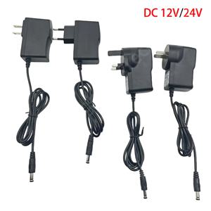 DC12V 24V 범용 전원 공급 장치 어댑터 AC110-240V 1A/2A/3A/5A/6A/8A/10A LED 스트립 조명 변환기 용 EU/US/AU/UK 플러그 포함