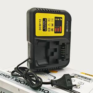 리튬 배터리 충전기 액세서리 부품 LED 디스플레이 디월트 XR 10.8V 14.4V 20V 리튬 이온 셀 팩 DCB112 DCB115 DCB118용